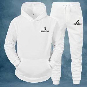 Realism 80s White Tracksuit