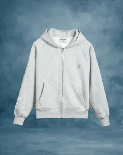 Grey Realism Hoodie