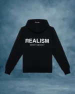 Realism Black Hoodie