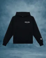 Realism Black Hoodie