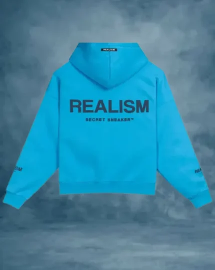 Realism Blue Hoodie