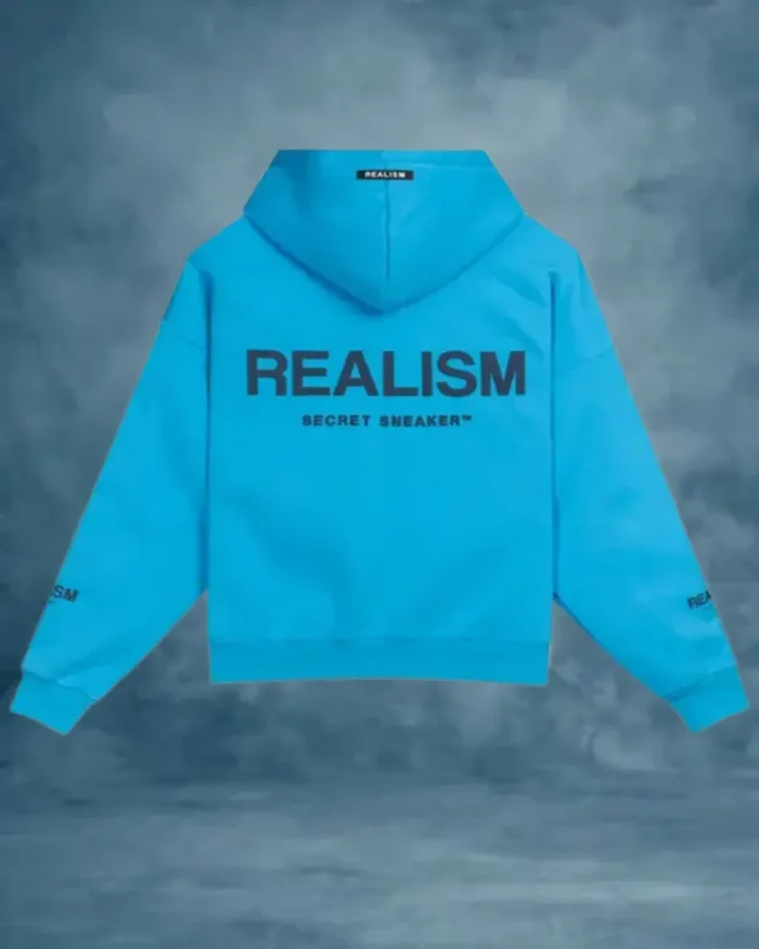 Realism Blue Hoodie