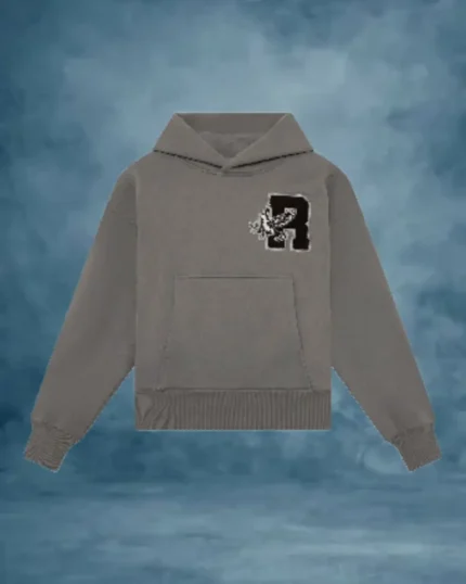 SSS Realism Back Logo Hoodie Cool Grey